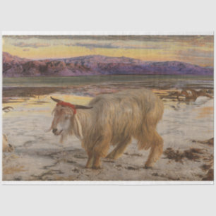Papier Mousseline Le bouc émissaire (par William Holman Hunt)