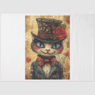 Papier Mousseline Le chat
