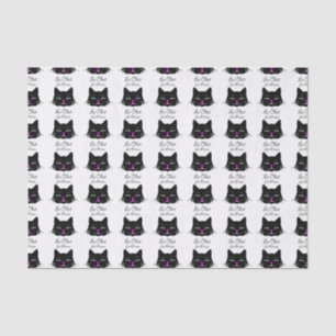 Papier Mousseline Le chat indique le Meow !  Bande dessinée
