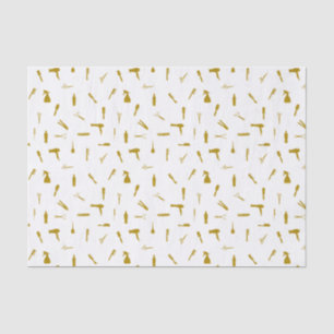 Papier Mousseline Le coiffeur de parties scintillantes de Faux usine
