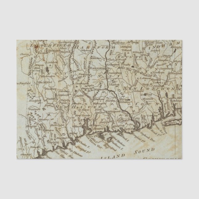 Papier Mousseline Le Connecticut 7 (Recto)
