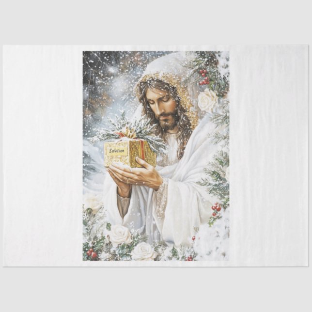 Papier Mousseline Le don du salut (Recto)