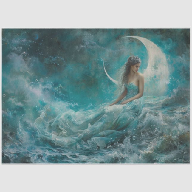 Papier Mousseline Le grand marin (Recto)