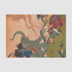 Papier Mousseline « Le guerrier de la perle » par Edmund Dulac