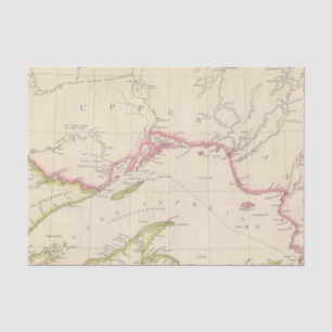 Papier Mousseline Le lac Supérieur