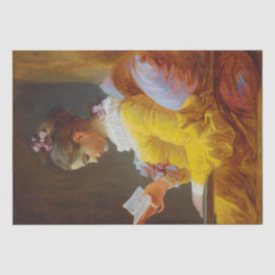 Papier Mousseline Le lecteur par Jean-Honore Fragonard