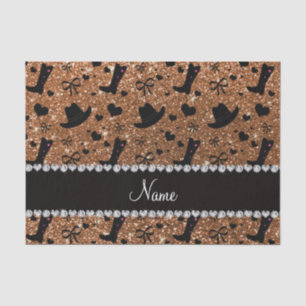 Papier Mousseline Le nom fait sur commande a brûlé des casquettes de