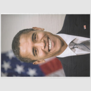 Papier Mousseline Le président américain élu Barack Obama