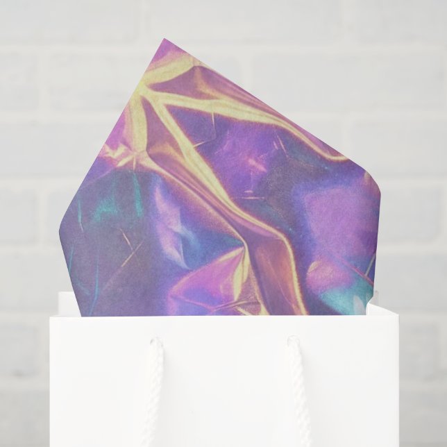 Papier Mousseline Le rêve holographique (Sac cadeau)