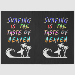 Papier Mousseline Le Surf Est Le Goût Du Ciel