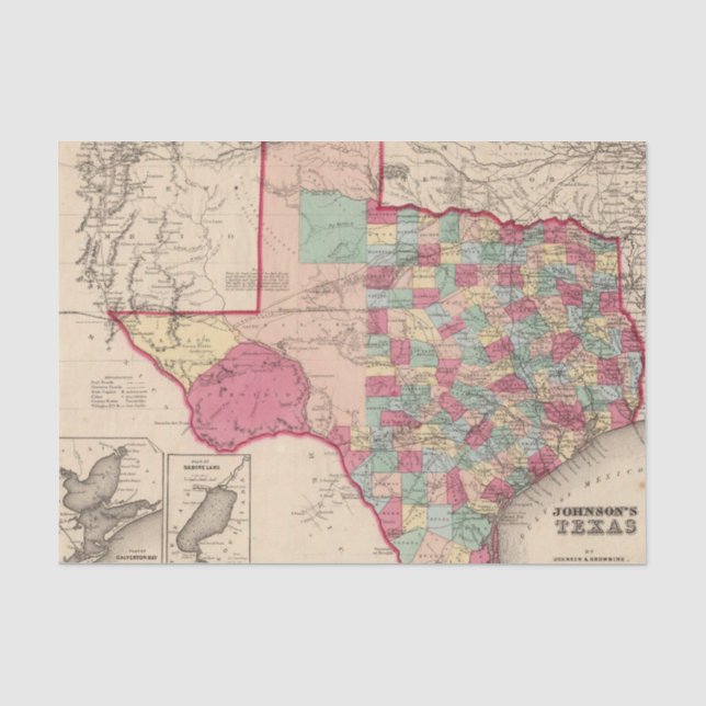 Papier Mousseline Le Texas 10 (Recto)