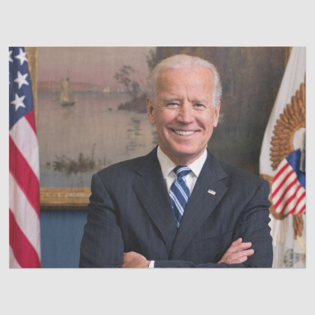 Papier Mousseline Le vice-président Joe Biden de la présidence Obama (Recto)