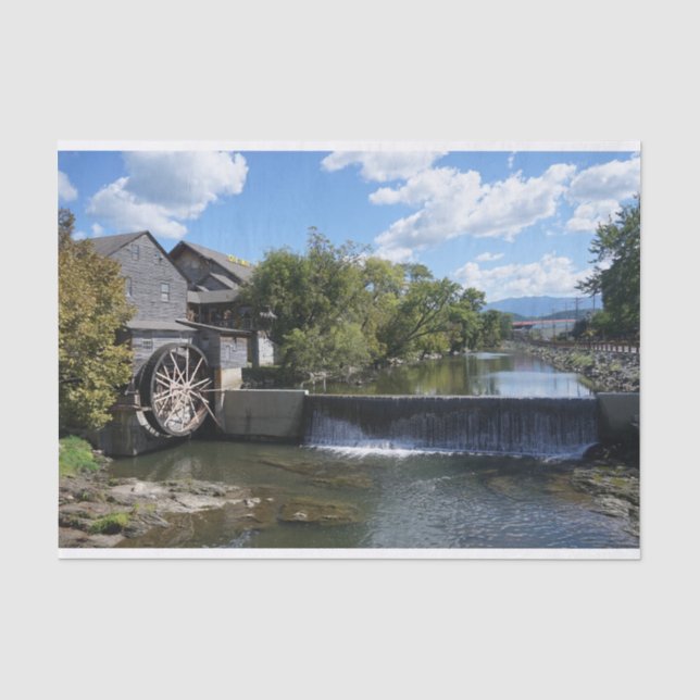Papier Mousseline Le vieux moulin (Recto)