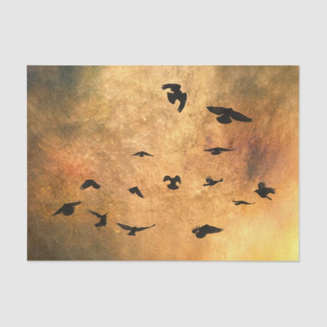 Papier Mousseline Le Vol (Recto)