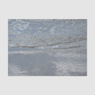 Papier Mousseline L'eau sur la plage Photographie Abstraite