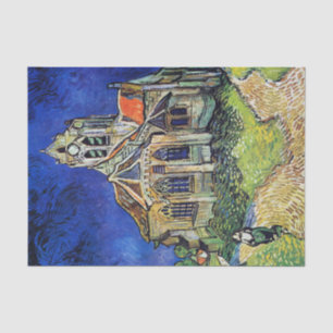 Papier Mousseline L'église de Vincent van Gogh à Auvers