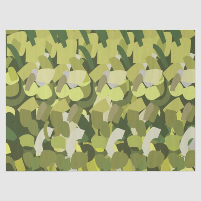 Papier Mousseline Légumes de légumes verts (Recto)