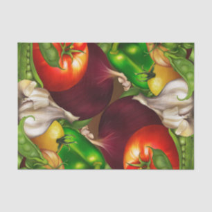 Papier Mousseline Légumes et herbes bio légumes naturels nourriture