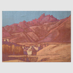 Papier Mousseline Leh, Ladakh par Nicholas Roerich