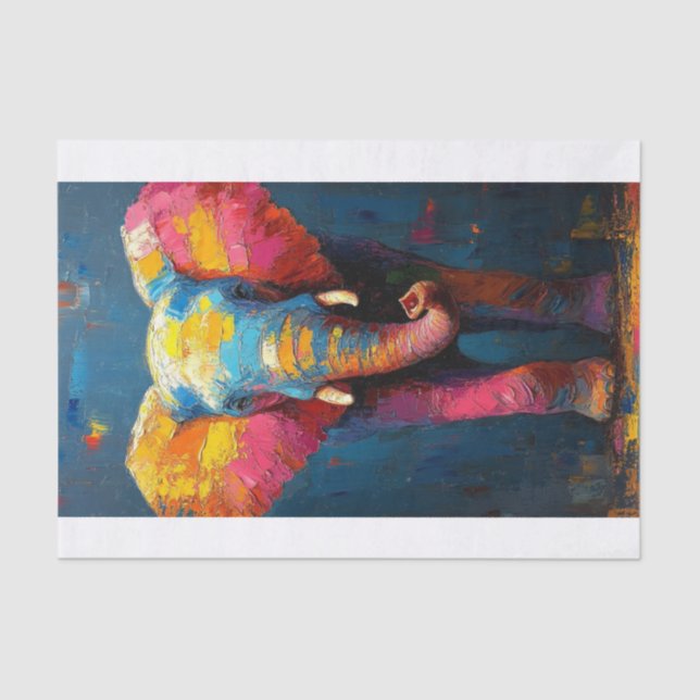 Papier Mousseline L'éléphant Lyfe11 (Recto)
