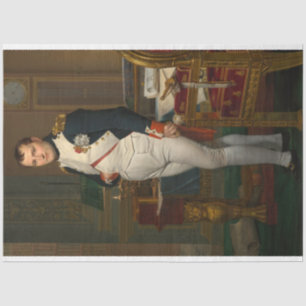 Papier Mousseline L'empereur Napoléon Bonaparte aux Tuileries
