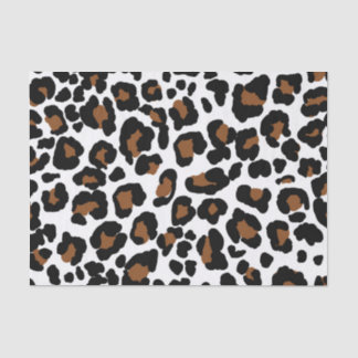 Papier Mousseline Leopard Big Cat Fur Motif Imprimer