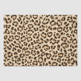 Papier Mousseline Leopard en cuir Imprimer Motif Monogramme