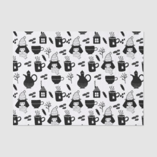 Papier Mousseline Les Enfants Mélangent Réchauffer Thé cacao Chocola