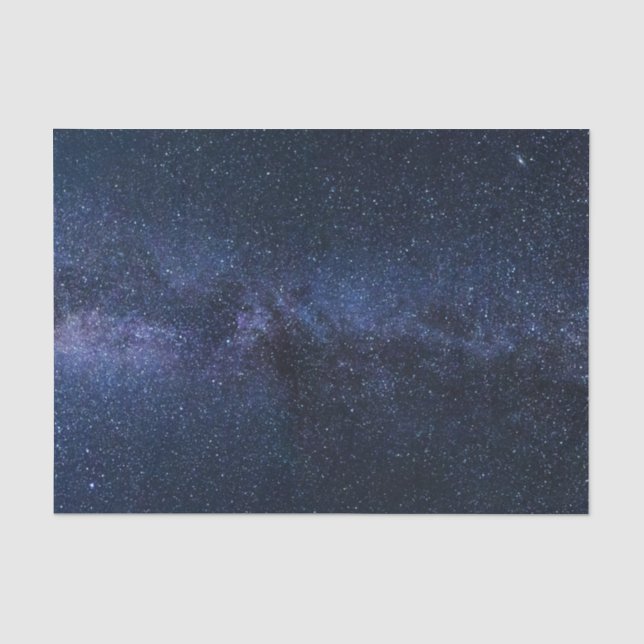Papier Mousseline Les étoiles dans la voie lactée (Recto)