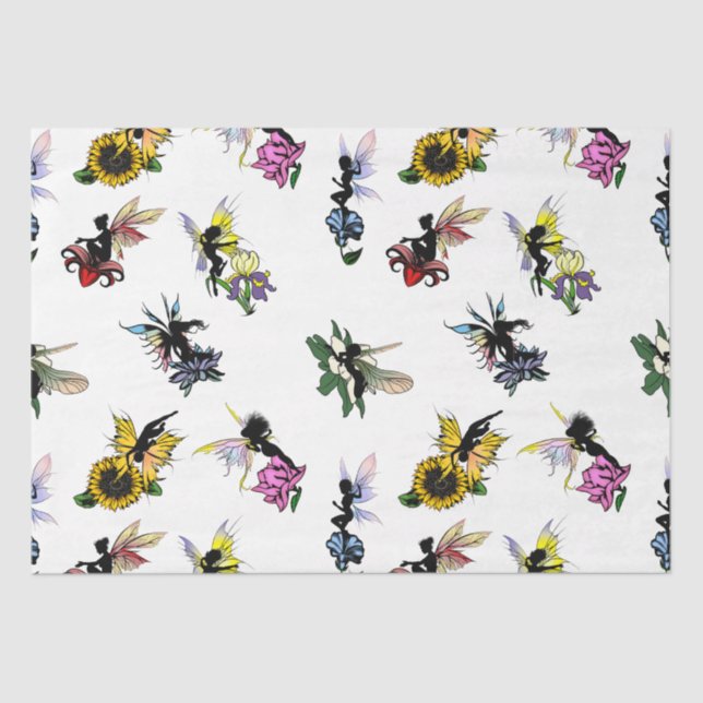 Papier Mousseline Les fées d'ombre (Recto)