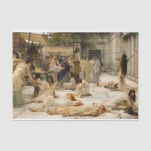 Papier Mousseline Les femmes d'Amphissa par Lawrence Alma-Tadema