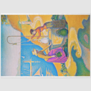 Papier Mousseline Les femmes dans le puits, Signac