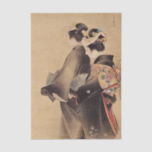 Papier Mousseline Les Fleurs de la vie par Uemura Shoen
