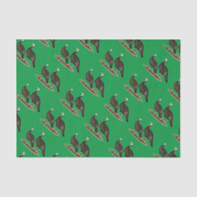 Papier Mousseline Les Jeunes Filles de Turkeys (Recto)