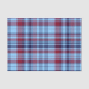 Papier Mousseline Les Madras de la Marine Bleue