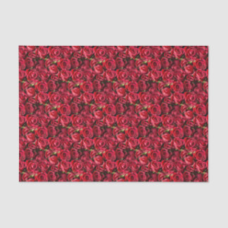 Papier Mousseline Les Roses rouges de la Saint-Valentin