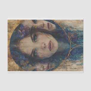 Papier Mousseline Les trois visages