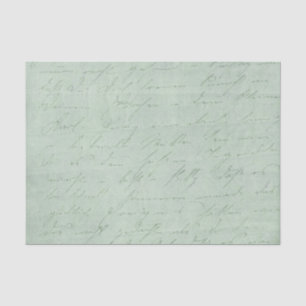 Papier Mousseline Les vieilles lettres d'amour d'écriture se sont