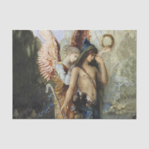 Papier Mousseline « Les Voix » Ange Art par Gustave Moreau