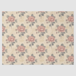 Papier Mousseline L'essence du motif de grâce en fleurs