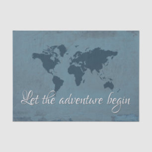 Papier Mousseline Let the adventure begin