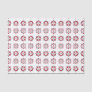 Papier Mousseline Letton motif géométrique du soleil du matin VII