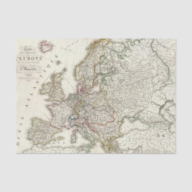 Papier Mousseline L'Europe 3 (Recto)