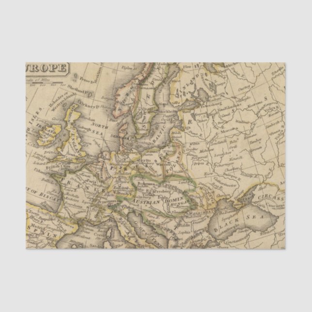 Papier Mousseline L'Europe 6 (Recto)