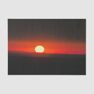 Papier Mousseline Lever de soleil en Dordogne