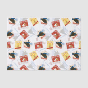 Papier Mousseline L'Express polaire   Motif d'autocollant rétro