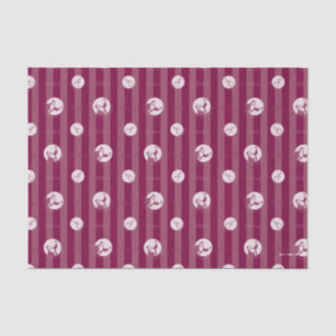 Papier Mousseline L'Express polaire   Motif du Père Noël rayé