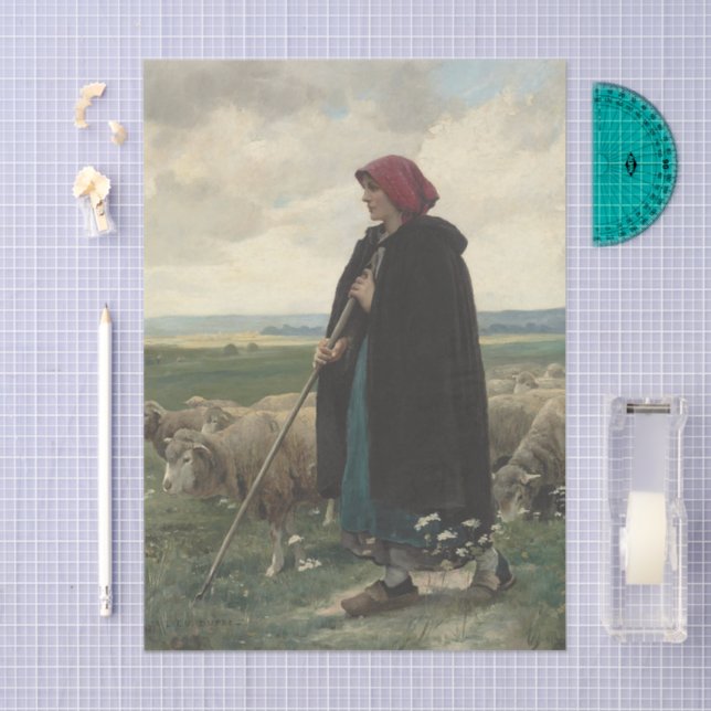 Papier Mousseline L'horde à l'esprit par Julien Dupre (Artisanat)