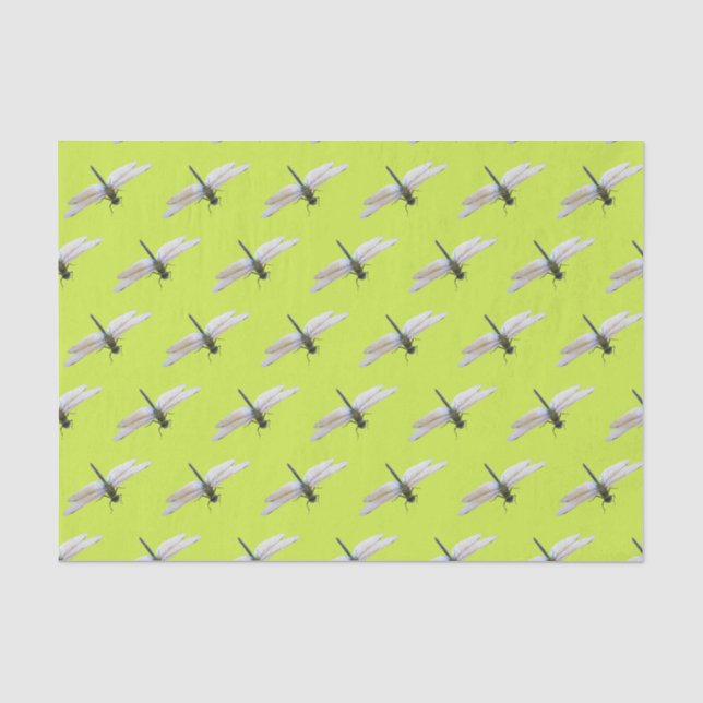 Papier Mousseline libellule (Recto)