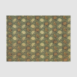 Papier Mousseline LIEUX VERTS WILLIAM MORRIS Tissus Paper